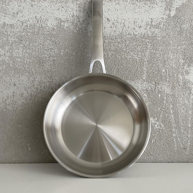 Hovedbilde Kitchin Stekepanne uten belegg, 22 cm, stål med kobber kjerne(K)
